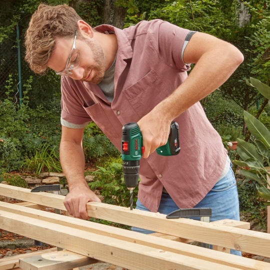 Bosch EasyImpact 18V-40 2 Ah Çift Akülü Darbeli Vidalama Makinesi - 06039D8108