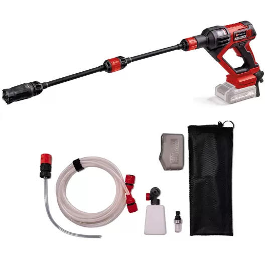 Einhell HYPRESSO 18/24-1, Akülü Yüksek Basınçlı Yıkama Makinası 18V  2 x 4 Ah + Şarj Cihazı