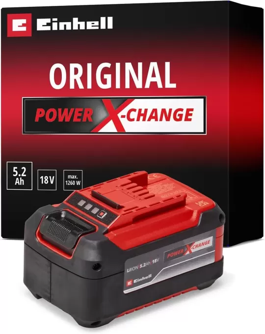 Einhell 18V 5,2 Ah Power-X-Change Plus Akü - 451143