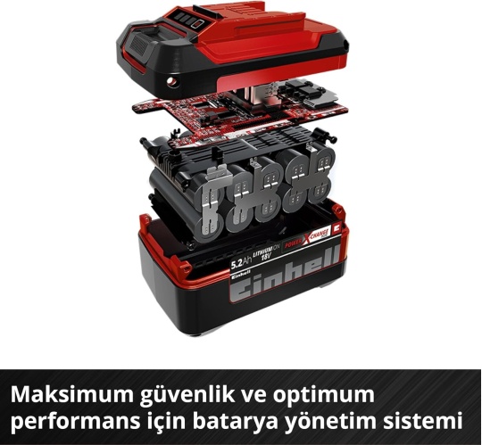 Einhell 2x18V 5,2 Ah Power-X-Change Twinpack Akü - 4511526