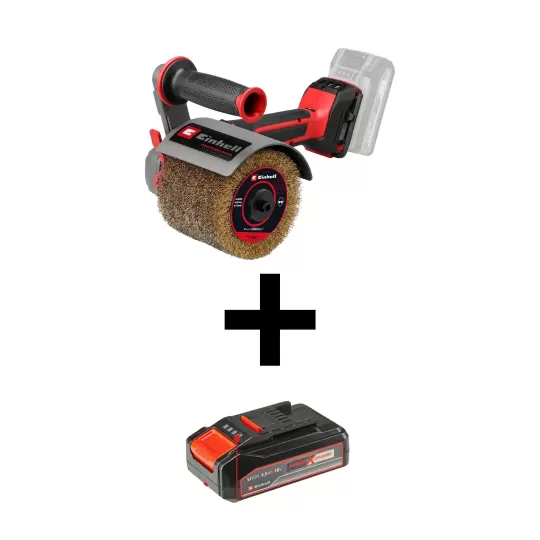 Einhell TP-BR 18/32 Li BL - Solo, Akülü Zımpara Rulosu Tek Akülü 2.5 Ah + Şarj Cihazlı