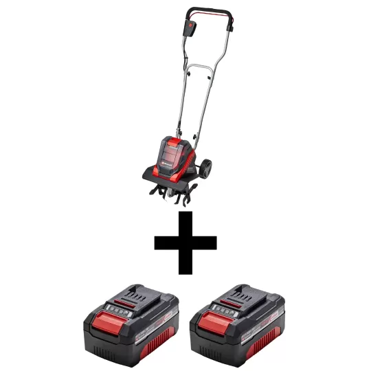 Einhell GE-CR 30 Li-Solo Akülü Çapa Makinesi Çift Akülü 4 Ah + Şarj Cihazlı