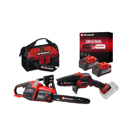 Einhell Akülü Ağaç Kesme & Dal Budama Seti