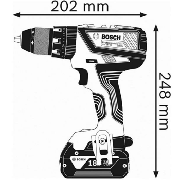 Bosch GSB 18V-28 Vidalama solo carton - 06019H4000