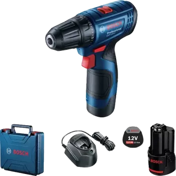 Bosch GSR 120-LI 12V Akülü Vidalama Makinesi 2x2.0 Ah 06019G8000