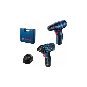 Bosch Professional GSR 120-Lı Akülü Vidalama + GDR 120-Lı Somun Sıkma Makinesi - 06019G8023