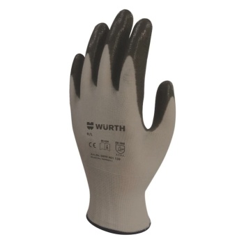 Würth İş Güvenliği Eldiveni Mekanikçi Siyah 10