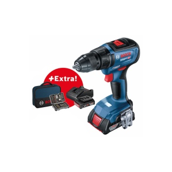 Bosch Professional GSR 18V-50 Profesyonel Akülü Vidalama + 43 Parça Set