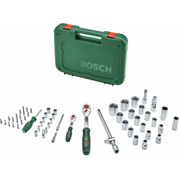 Bosch 1/4 ve 1/2 Cırcırlı Somun Sıkma Seti 56 Parça - 1600A02Z9G