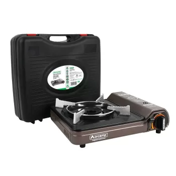 Orcamp Tekli Portatif Ocak Gaz Stop Emniyetli Gri