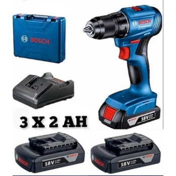 Bosch Professional Gsb 185-Li 3 X 2.0 Ah Kömürsüz Motor Darbeli Matkap