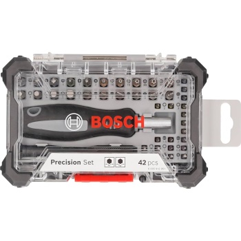 Bosch 42 Parça Hassas Vidalama - Bits Ucu Seti - 2607002835