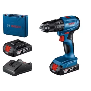 Bosch Professional GSB 185-LI 2 x 2.0Ah Çift Akülü Darbeli Matkap - 06019K3100
