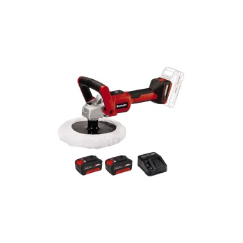 Einhell CE-CP 18/180 Li E-Çift Akülü 4 Ah Kömürsüz Akülü Polisaj ve Zımpara Makinesi