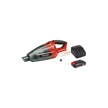 Einhell TE-VC 18 Li - Solo, Akülü Süpürge ve Einhell 18V 2,5 Ah PXC Starter Kit (Başlangıç Seti)