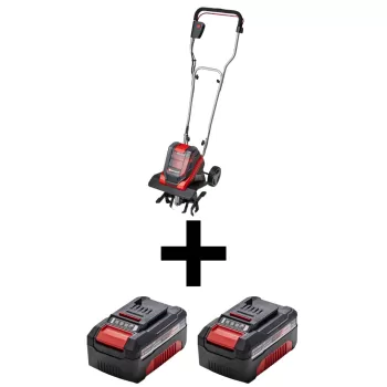 Einhell GE-CR 30 Li-Solo Akülü Çapa Makinesi 4 adet Akülü 4 Ah + Şarj Cihazlı