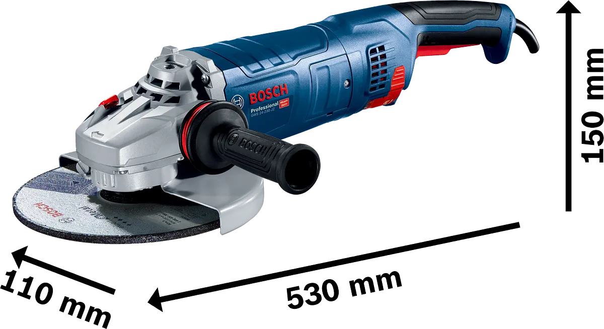 Bosch GWS 24-230 JZ Büyük Taşlama - 06018C3301