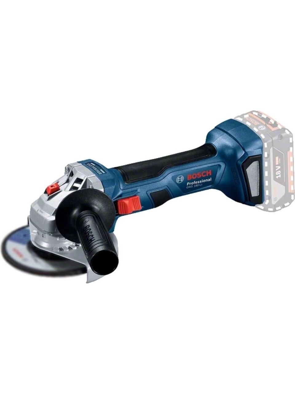 Bosch Gsr 185 + GDX 180 + GWS 180 2x4Ah Akülü Çantalı Vidalama Taşlama Seti - 0615990N3P