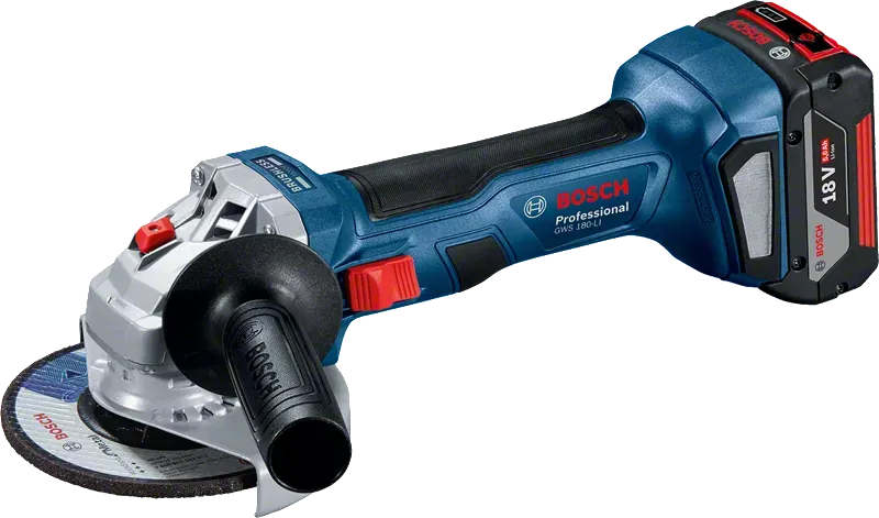 Bosch Professional Gws 180-Lı 1X5Ah Tek Akülü Taşlama Makinesi