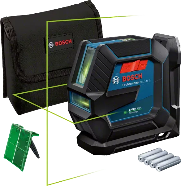 Bosch Professional GLL 2-15G Çizgi Hizalama Lazeri - 0601063W00