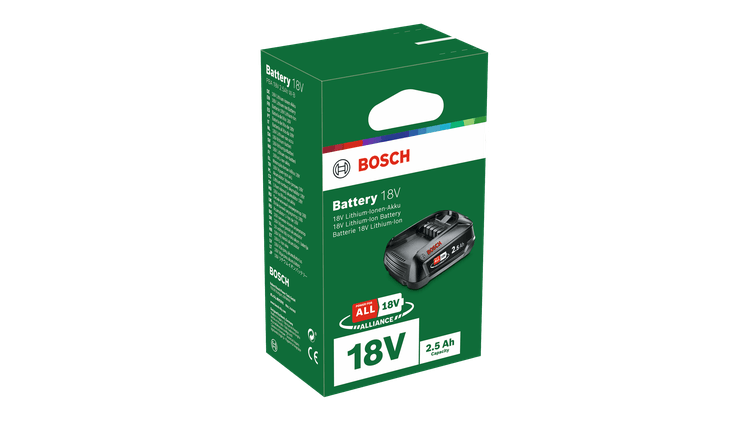 Bosch 18 V 2,5 AH Akü (PBA 18 W-B) 1600A005B0