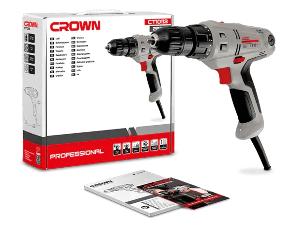 Crown Tork Ayarlı Vidalama 280W Ct10113