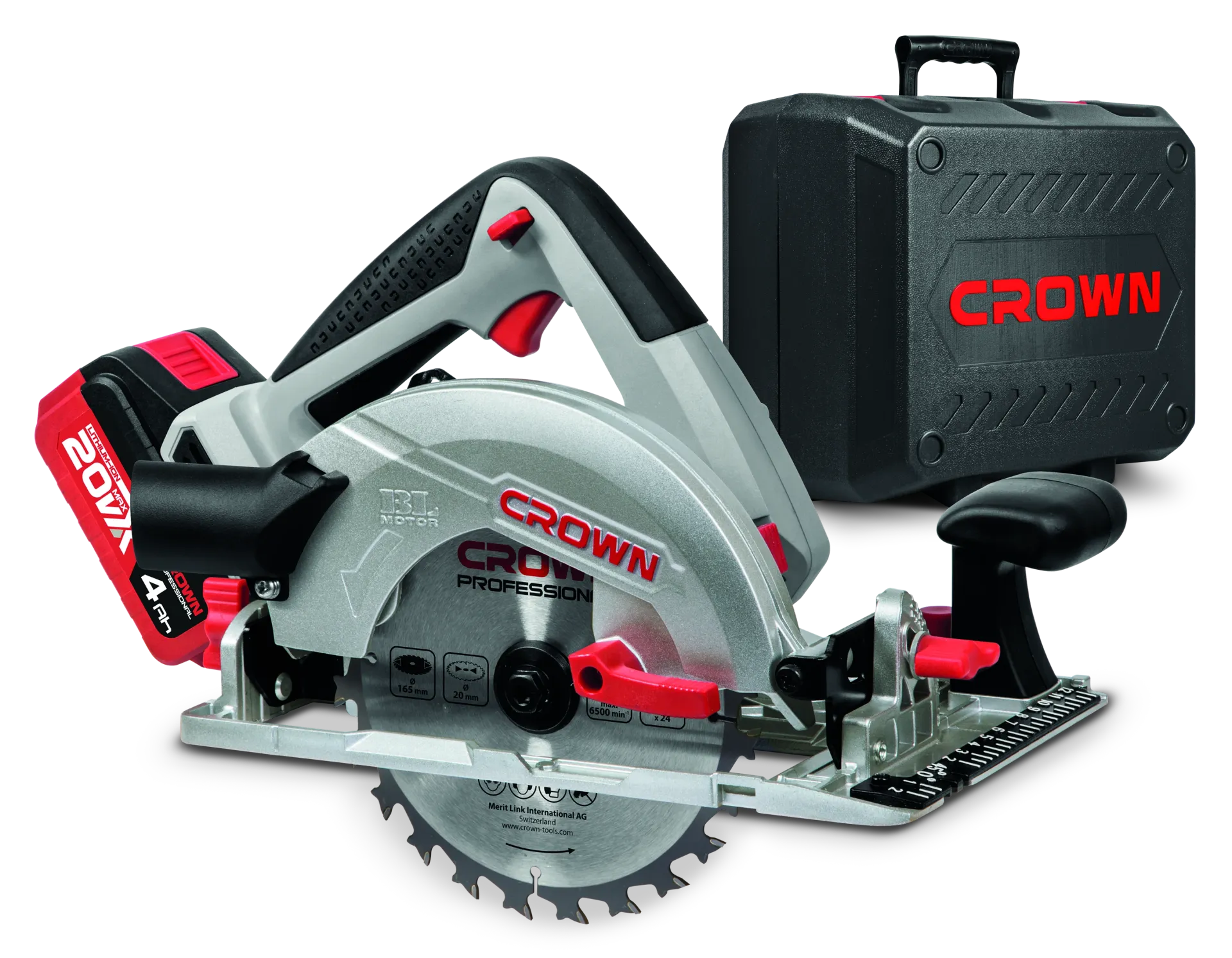 Crown Akülü Sunta Kesme 20V-4Ah 165Mm Ct25002-165Hx-4 Bmc