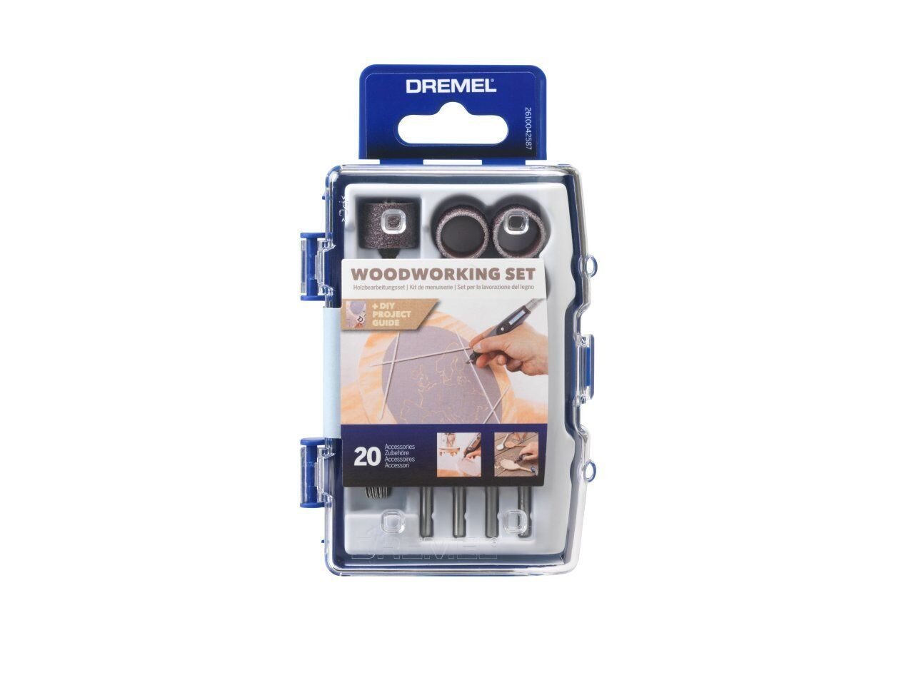 Dremel Ahşap İşleri Aks.Seti (681) 20Li