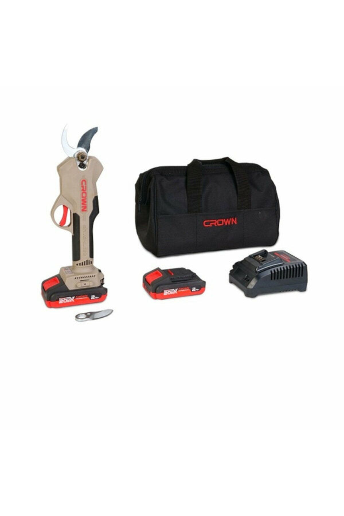 Crown Akülü Dal Budama Makası 20V-2Ah CT29001HX-2 TB