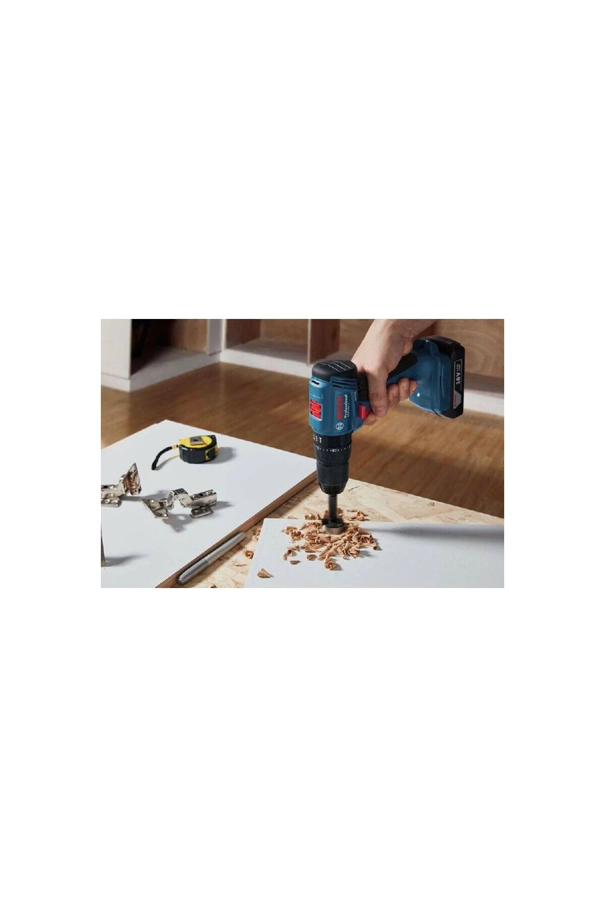 Bosch Professional GWS 180-LI + GSB 185-LI 18V Akülü Vidalama 2+4 Ah Çift Akü Set - 06019H9026
