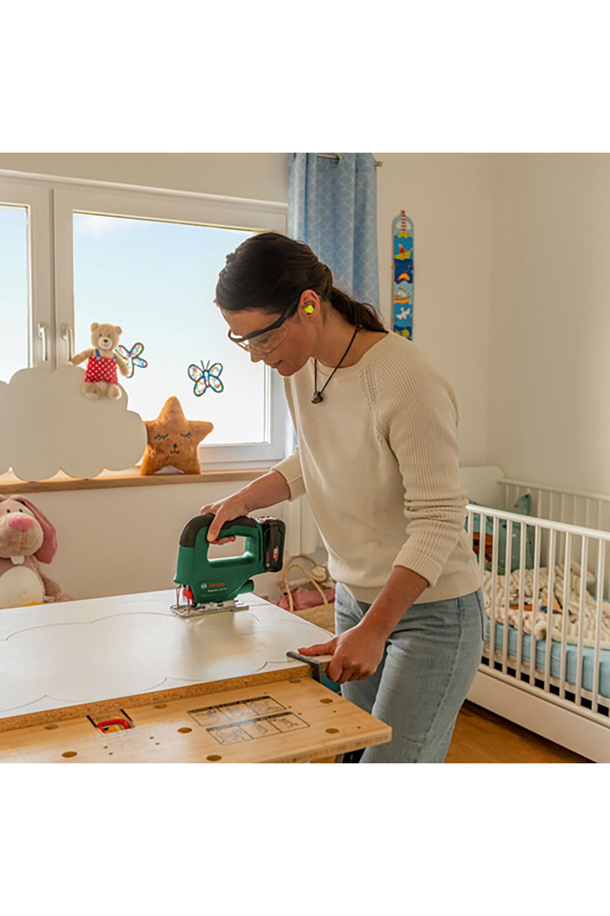Bosch Easysaw 18V-70 Akülü Dekupaj Testeresi Solo
