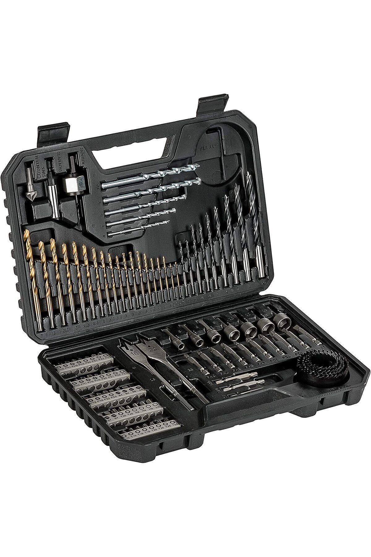 Bosch Professional GSB 185-LI 2 x 2.0Ah Çift Akülü Darbeli Matkap - 06019K3100 + Bosch V-Line Matkap & Vidalama Karışık Aksesuar Seti 103 Parça - 2607017367