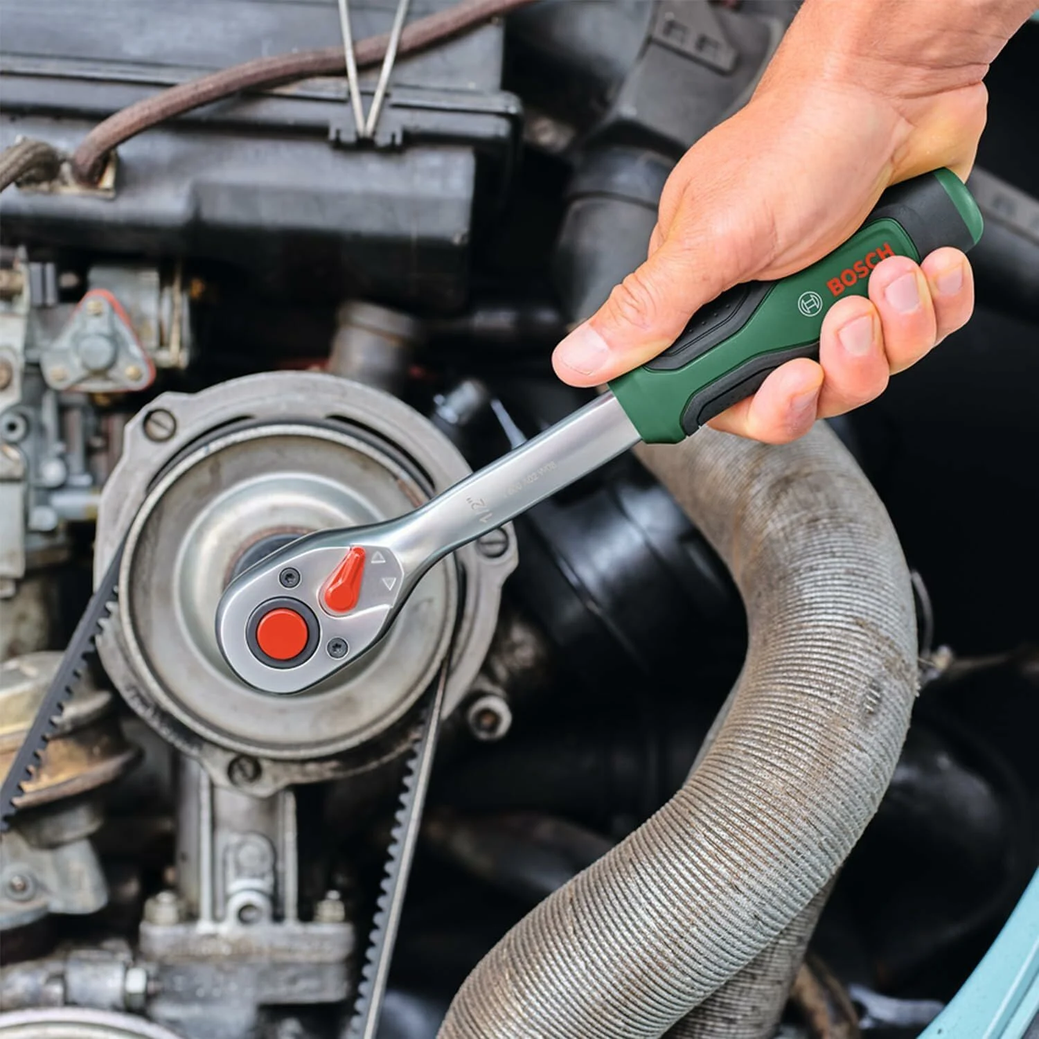 Bosch 1/4 ve 1/2 Cırcırlı Somun Sıkma Seti 56 Parça - 1600A02Z9G