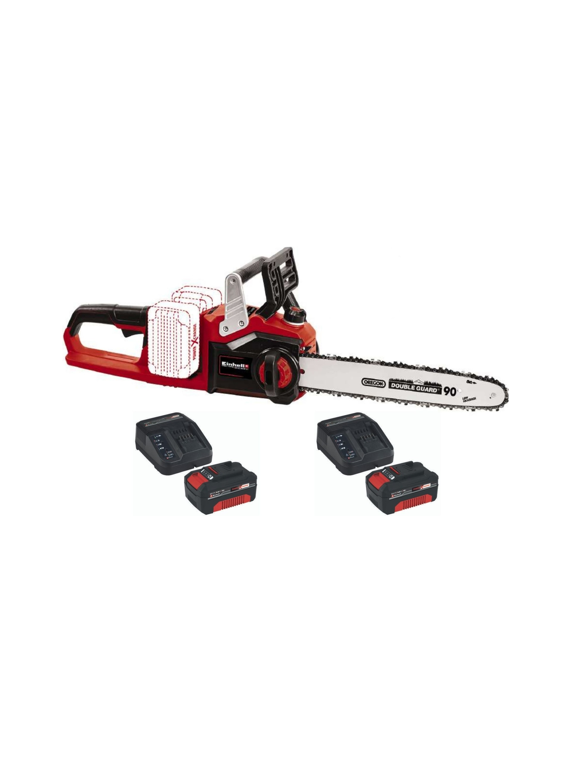 Einhell GE-LC 36/35 Li- Akülü Ağaç Kesme Makinesi 18V 2 x 4.0 Ah + Şarj Cihazı
