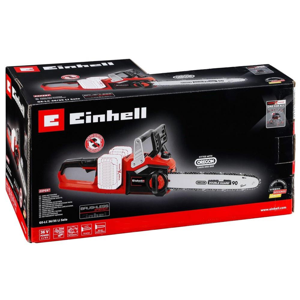 Einhell GE-LC 36/35 Li- Akülü Ağaç Kesme Makinesi 18V 2 x 5.2 Ah + Şarj Cihazı