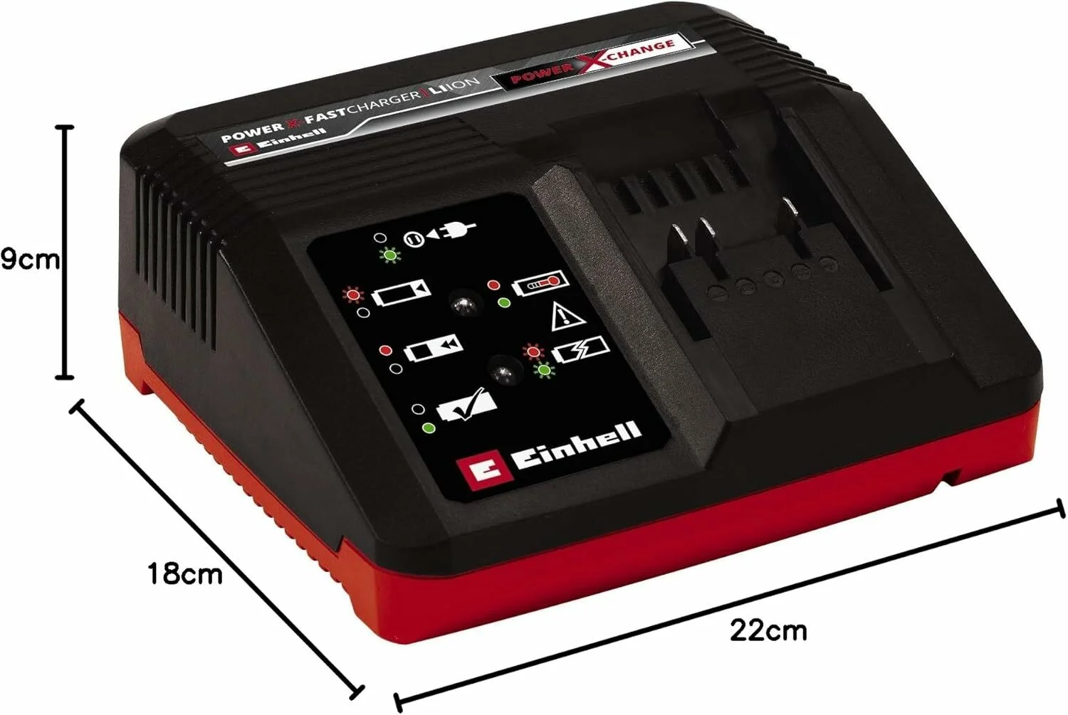 Einhell 18V 5,2 Ah & 4A Fastcharger Akü & Şarj Cihazı - 4512114