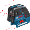 Bosch GCL 25+BT 150 Tripod Nokta ve Çizgi Lazeri 0601066B01