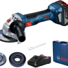 Bosch Professional GWS 180-LI 4.0 Ah Tek Akülü Taşlama Makinesi - 06019H9025