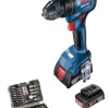 Bosch Professional GSB 18V-50 Profesyonel Akülü Vidalama + 43 Parça Set