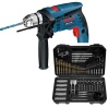 Bosch Professional GSB 13 RE Darbeli Matkap - 0601217100 + Bosch V-Line Matkap & Vidalama Karışık Aksesuar Seti 103 Parça - 2607017367