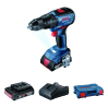 Bosch Professional GSB 18V-50 Çift Akü GBA 18V 2.0Ah Darbeli Vidalama - 06019H5100