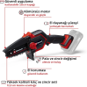 Einhell GE-PS 18/15 Li BL Çift Akülü 4 Ah Budama Testeresi