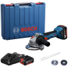 Bosch Professional GWS 18V-8  4ah Çift Akülü Taşlama Makinesi - 06019N9020