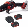 Einhell GE-PS 18/15 Li BL Çift Akülü 4 Ah Budama Testeresi