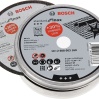 Bosch - 115*1,0mm Standard Seri Düz Inox (Paslanmaz Çelik) Kesme Diski (Taş) - Rapido 10lu 2608603254