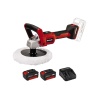 Einhell CE-CP 18/180 Li E-Çift Akülü 4 Ah Kömürsüz Akülü Polisaj ve Zımpara Makinesi