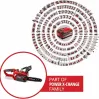 Einhell GE-LC 18/25 Li Akülü Ağaç Kesme Makinesi 18V Çift Bataryalı x 5.2 Ah + Şarj Cihazı