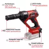 Einhell HYPRESSO 18/24-1, Akülü Yüksek Basınçlı Yıkama Makinası 18V 2 x 2.5 Ah + Şarj Cihazı
