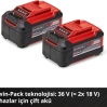 Einhell 2x18V 5,2 Ah Power-X-Change Twinpack Akü - 4511526
