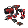 Einhell Power X-Change Akülü Matkap & Taşlama Seti